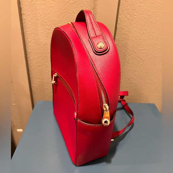 Henri Bendel W 57th backpack red (burgundy) - Picture 2 of 8